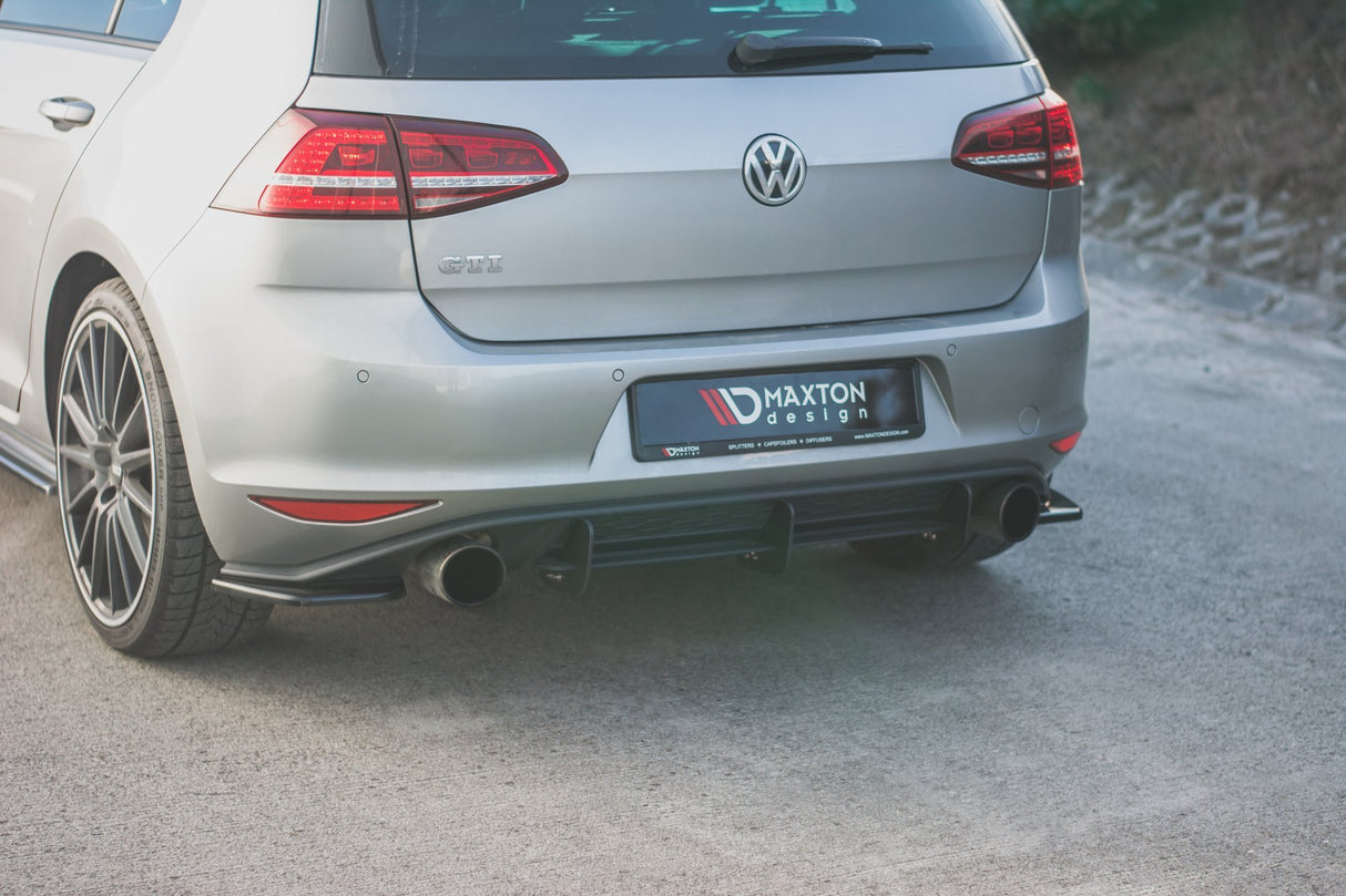 MAXTON REAR SIDE SPLITTERS V.2 VW GOLF VII MK7 GTI