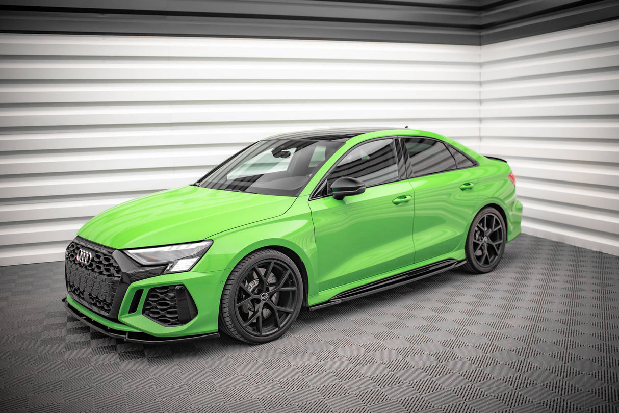 MAXTON SIDE SKIRTS DIFFUSERS AUDI RS3 SEDAN 8Y
