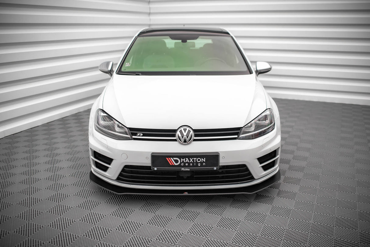 MAXTON STREET PRO FRONT SPLITTER V.1 VOLKSWAGEN GOLF VII R MK7