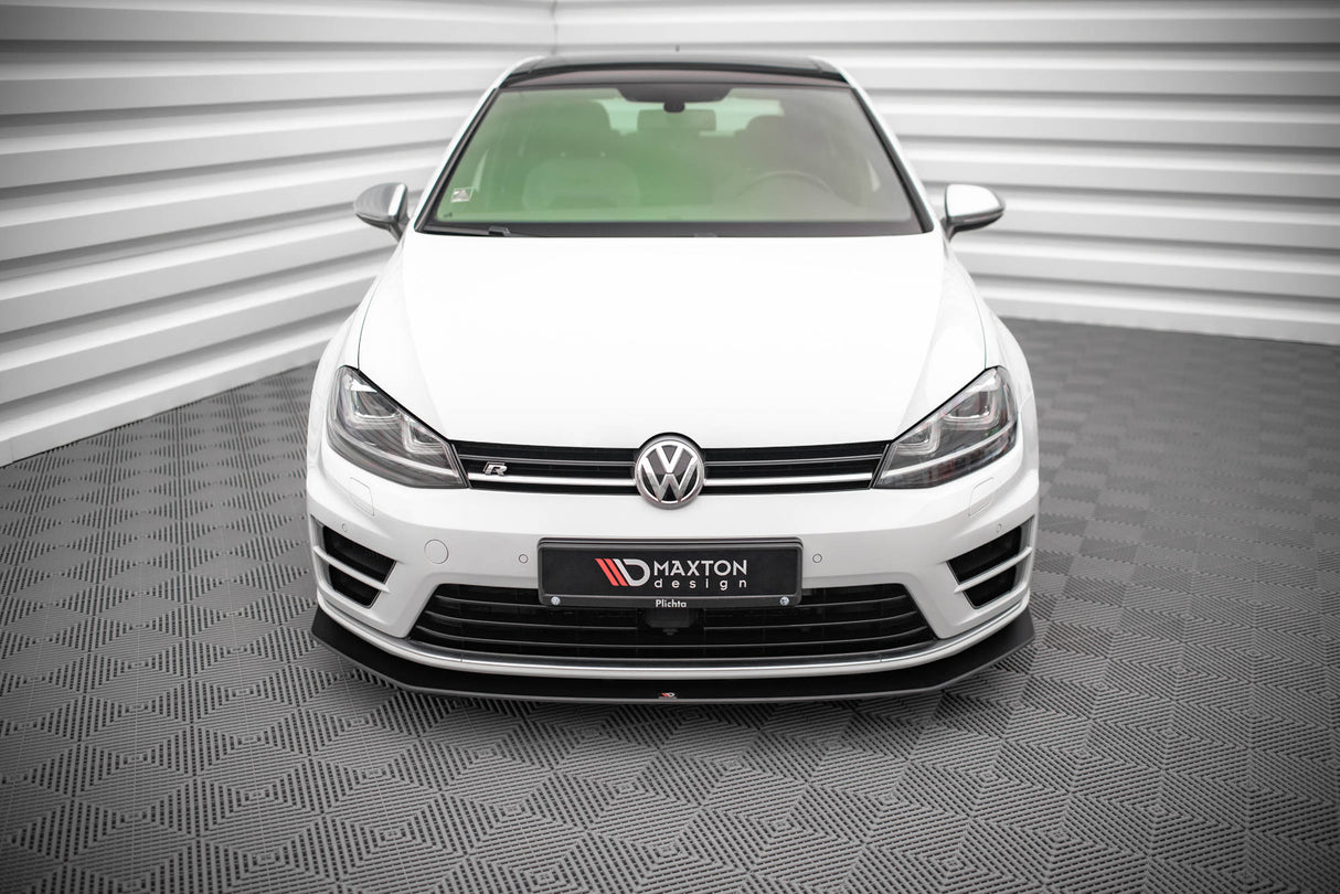 MAXTON STREET PRO FRONT SPLITTER V.2 VOLKSWAGEN GOLF VII R MK7