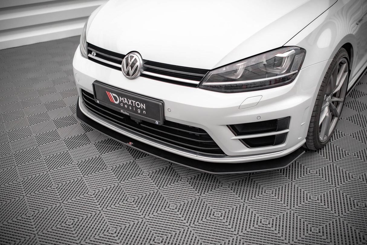 MAXTON STREET PRO FRONT SPLITTER V.2 VOLKSWAGEN GOLF VII R MK7