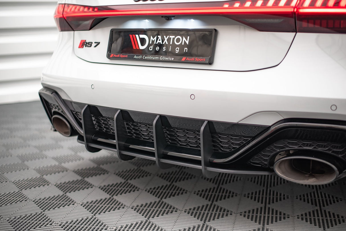 MAXTON STREET PRO REAR DIFFUSER AUDI RS7 C8 / RS6 C8