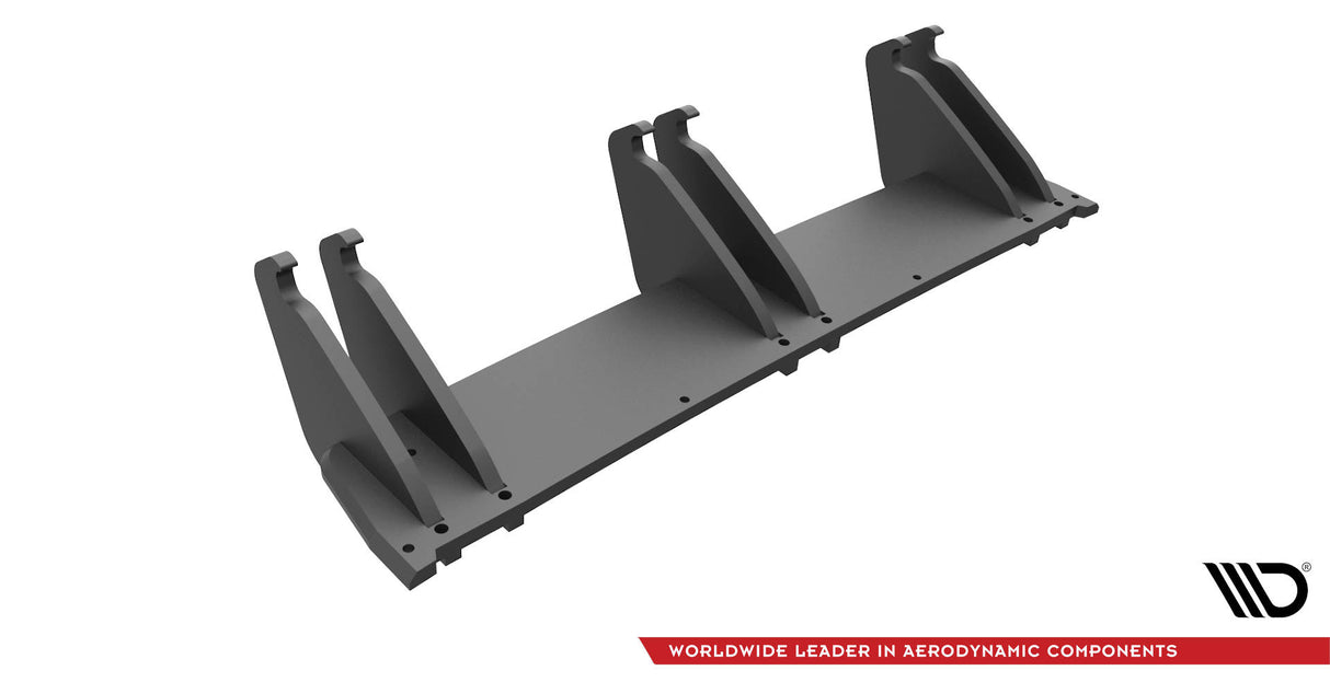 MAXTON STREET PRO REAR DIFFUSER VOLKSWAGEN GOLF VII R MK7