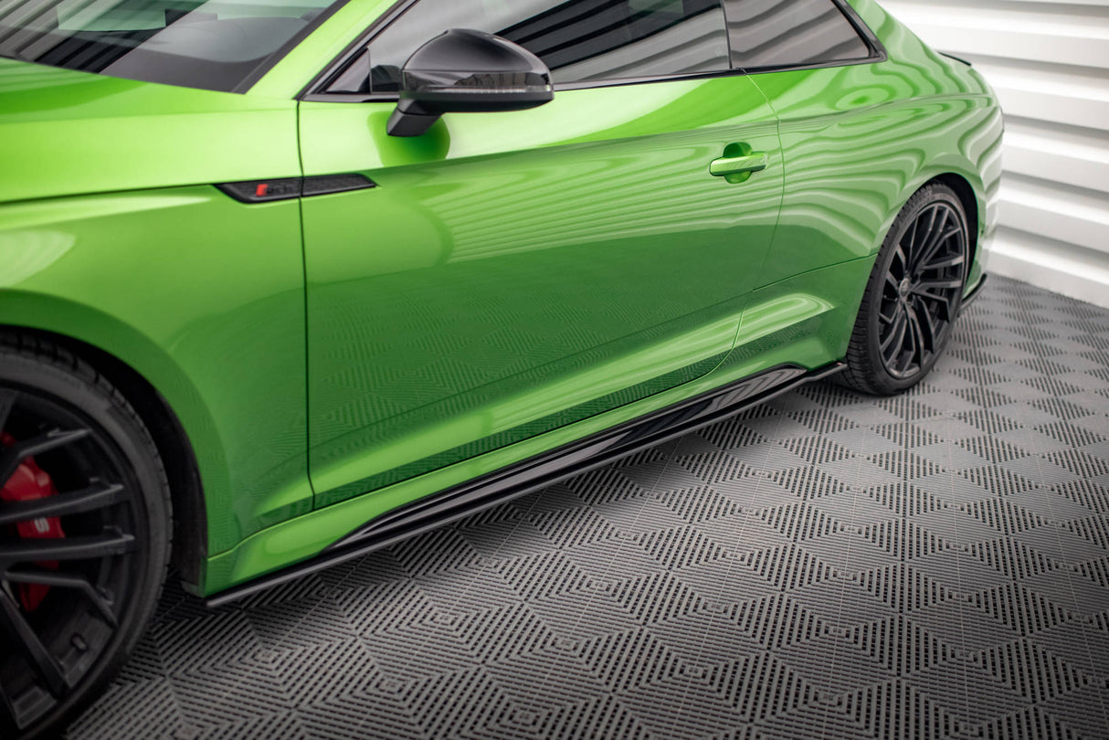 MAXTON STREET PRO SIDE SKIRTS DIFFUSERS AUDI RS5 COUPE F5 FACELIFT
