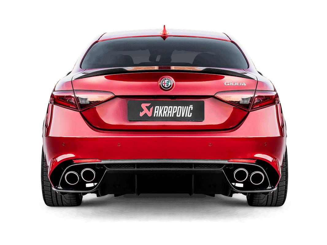 Akrapovič Evolution Line (Titanium) ALFA ROMEO GIULIA QUADRIFOGLIO 2020