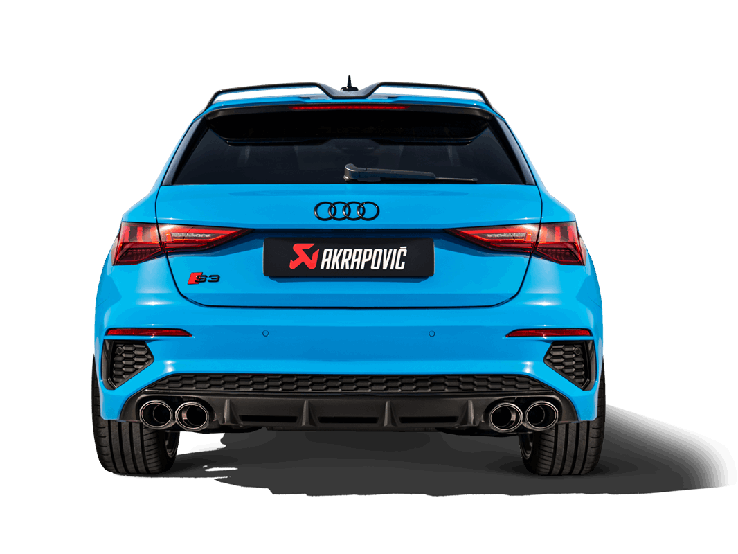 Akrapovič Evolution Line (Titanium) AUDI S3 SPORTBACK (8J) - OPF/GPF 2022