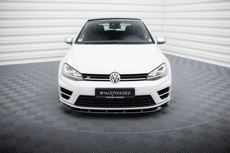 Maxton Design Splitter (V6) | Volkswagen Golf 7 R/R-line