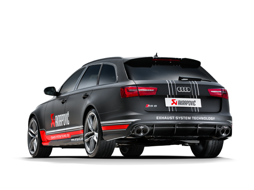 Audi RS6 Avant (C7) Akrapovič Evolution Line (Titanium)