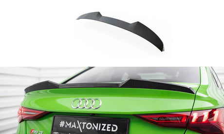 Maxton Design Carbon Spoiler extension | Audi A3/S3/RS3 (Sedan)