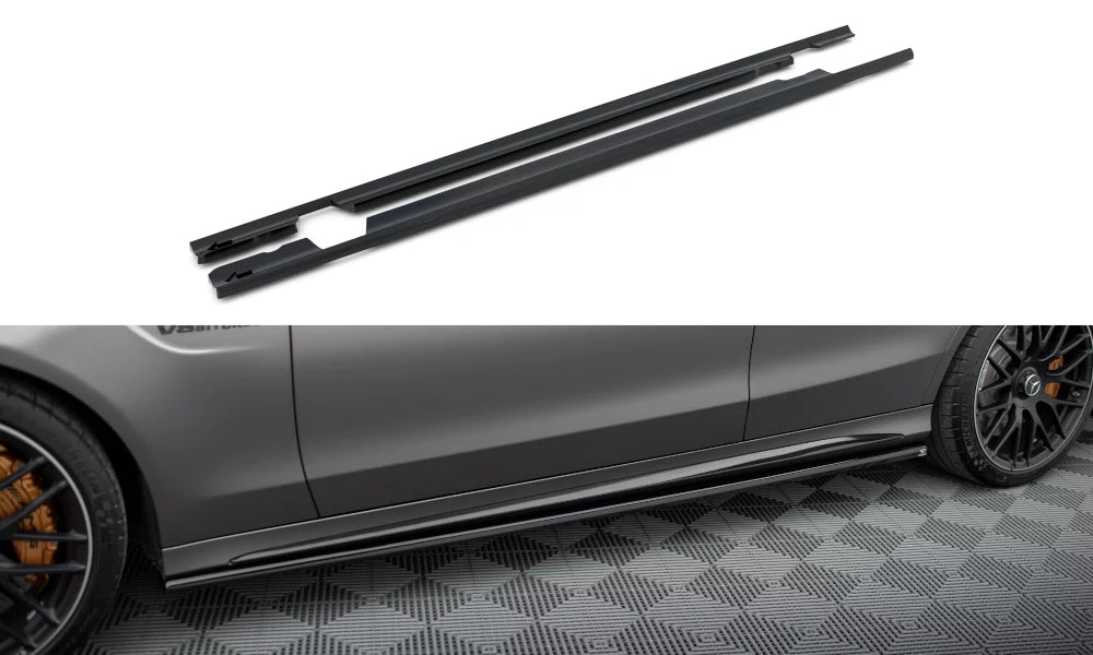 Maxton Design Side Skirt Splitters | Mercedes W205 C63 AMG