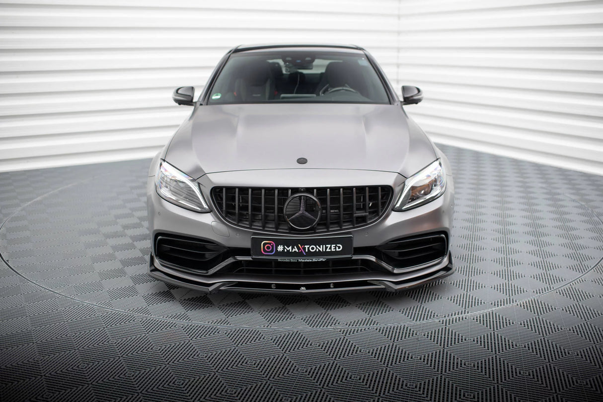 Maxton Design Splitter (V2) | Mercedes W205 C63 AMG