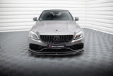 Maxton Design Splitter (V1) | Mercedes W205 C63 AMG