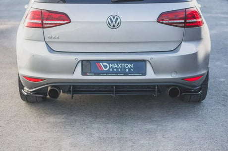 Maxton Design Achter Splitter (V2) | Volkswagen Golf 7 GTI