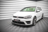 Maxton Design Splitter (V4) | Volkswagen Golf 7 R/R-line