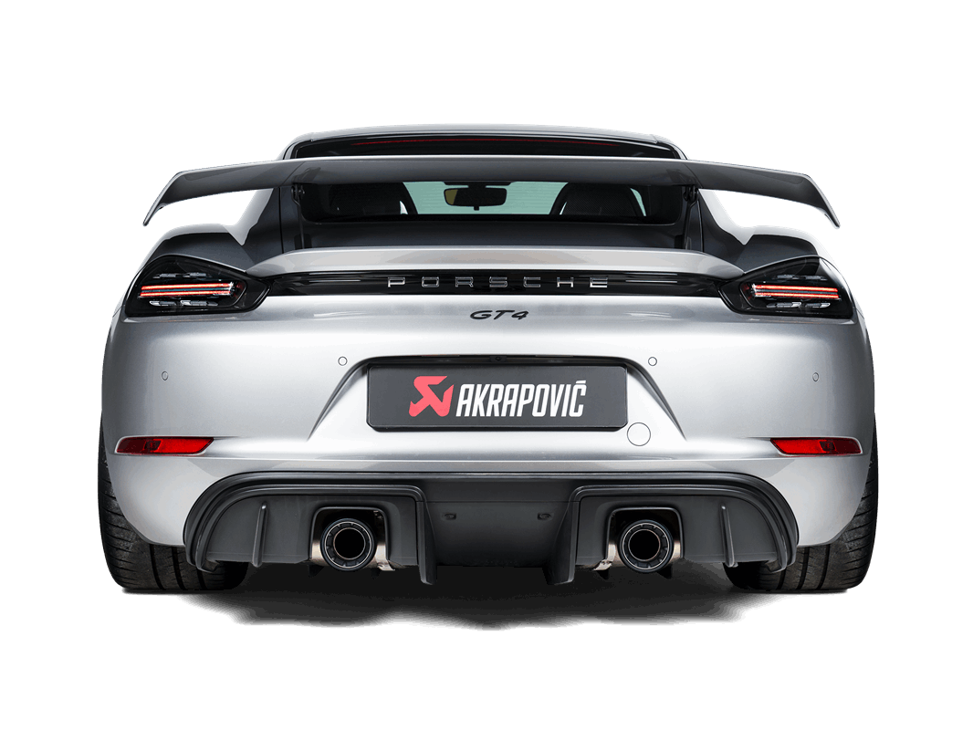 Akrapovič Slip-On Race Line (Titanium) PORSCHE 718 CAYMAN GT4 / SPYDER 2022