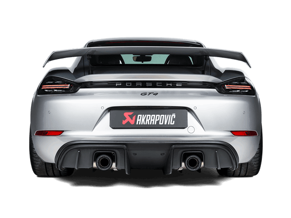 Akrapovič Slip-On Race Line (Titanium) PORSCHE 718 CAYMAN GT4 / SPYDER 2022