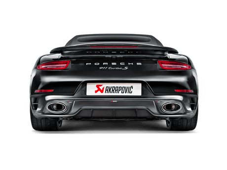 Akrapovič Slip-On Line (Titanium) PORSCHE 911 TURBO/TURBO S (991) 2015