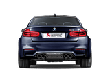 Akrapovič  Achter Carbon Fiber Diffuser - Hoogglans BMW M4 (F82, F83) - OPF / GPF 2020