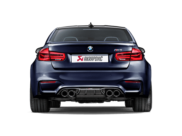 Akrapovič  Achter Carbon Fiber Diffuser - Hoogglans BMW M4 (F82, F83) - OPF / GPF 2020