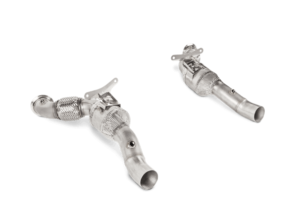 Akrapovič Link Pipe Set w Cat (SS) FERRARI 488 GTB/488 SPIDER 2019