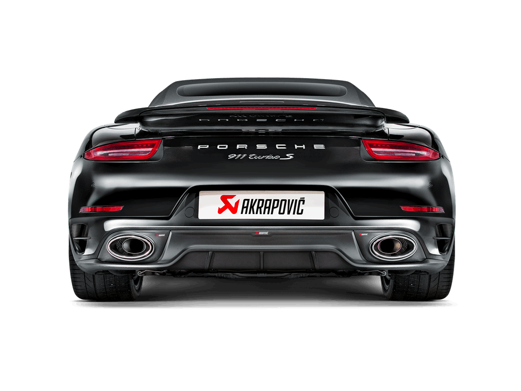 Akrapovič Achter Carbon Fiber Diffuser PORSCHE 911 TURBO/TURBO S (991) 2015