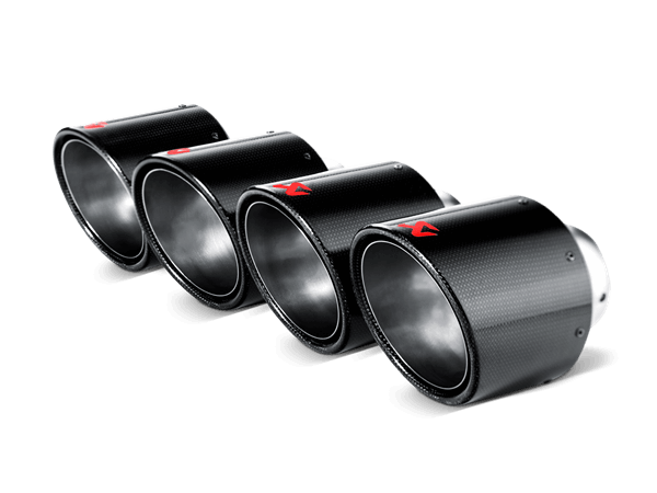 Akrapovič Tail pipe set (Carbon, dia 125 mm) Corvette CHEVROLET CORVETTE ZO6/ZR1 (C6) 2011