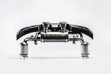 Akrapovič Achter Carbon Fiber Diffuser - Hoogglans PORSCHE 911 CARRERA /S/4/4S/GTS (991.2) 2019