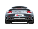 Akrapovič Achter Carbon Fiber Diffuser - Hoogglans PORSCHE 911 TURBO / TURBO S (991.2) 2019