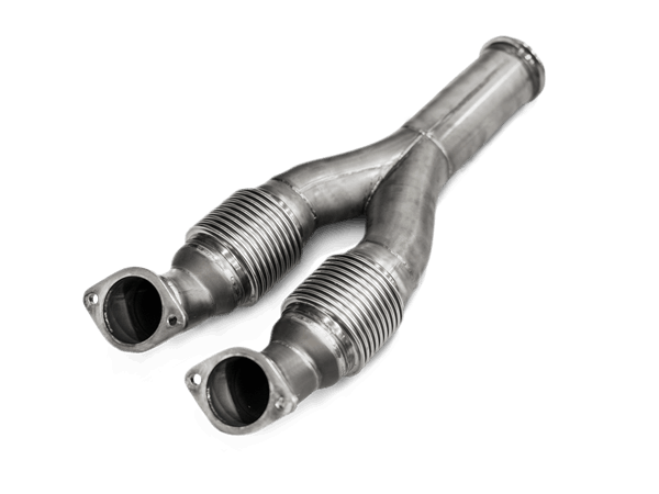 Akrapovič Link pipe (SS) voor aftermarket turbocompressoren NISSAN GT-R 2022