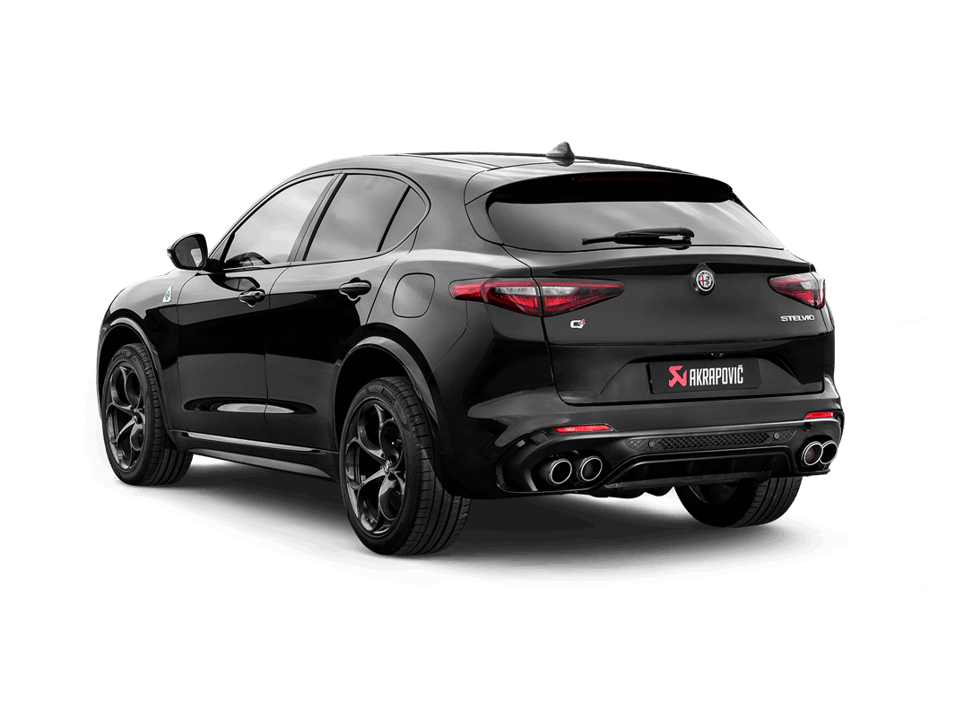 Akrapovič Slip-On Line (Titanium) ALFA ROMEO STELVIO QUADRIFOGLIO 2020 - 2020