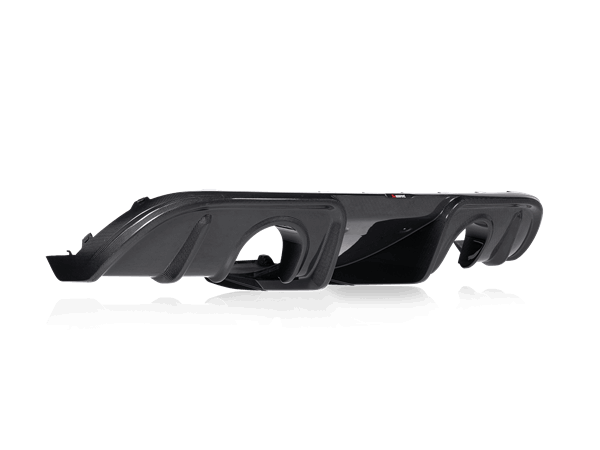 Akrapovič Achter Carbon Fiber Diffuser - Hoogglans PORSCHE 718 CAYMAN GT4 / SPYDER 2022