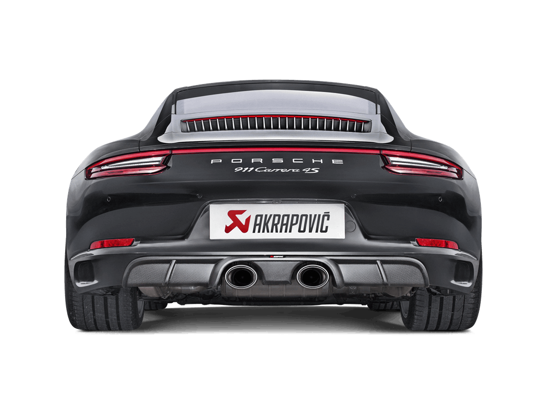 Akrapovič Slip-On Line (Titanium) - voor OE sportuitlaat PORSCHE 911 CARRERA /S/4/4S/GTS (991.2) 2019