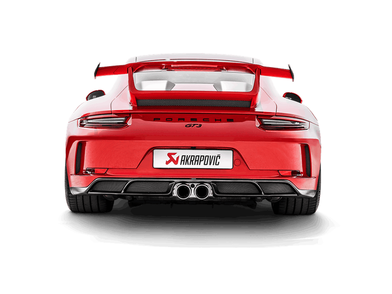 Akrapovič Achter Carbon Fiber Diffuser - Matte PORSCHE 911 GT3 / GT3 TOURING (991.2) 2019