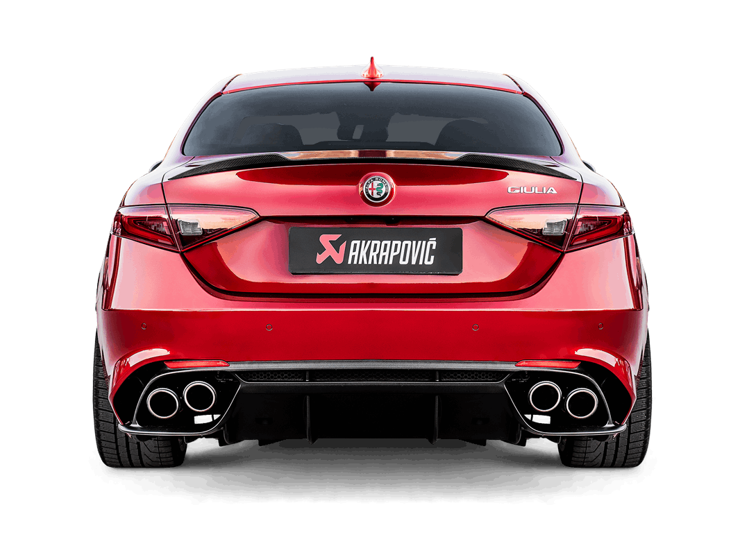 Akrapovič Slip-On Line (Titanium) ALFA ROMEO GIULIA QUADRIFOGLIO 2020