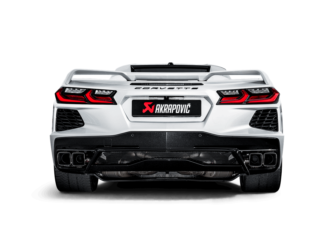 Akrapovič Slip-On Line (Titanium) CHEVROLET CORVETTE STINGRAY (C8) 2022