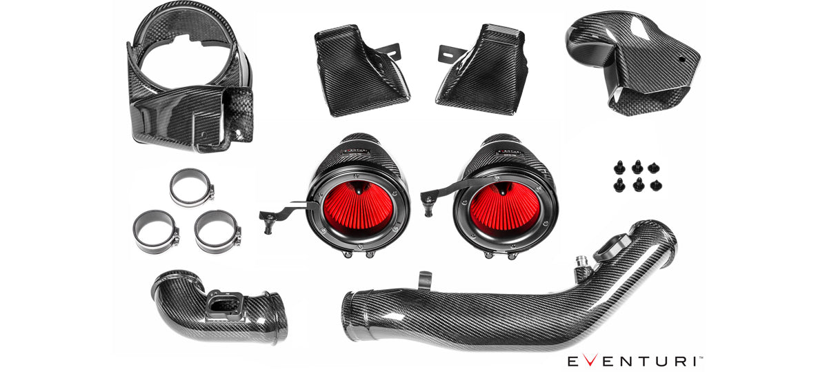 Eventuri BMW V2 F87 M2, F2X M135i, M235i, F3X 335i, 435i Carbon intake