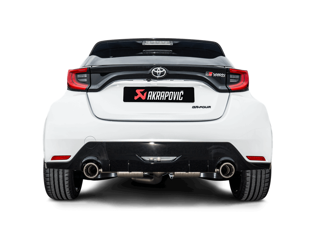 Akrapovič Slip-On Race Line (Titanium) TOYOTA GR YARIS 2022