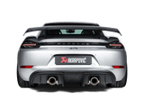 Akrapovič Tail pipe set (Titanium) PORSCHE 718 CAYMAN GTS 4.0 / BOXSTER GTS 4.0 2022