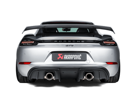 Akrapovič Tail pipe set (Titanium) PORSCHE 718 CAYMAN GTS 4.0 / BOXSTER GTS 4.0 2022