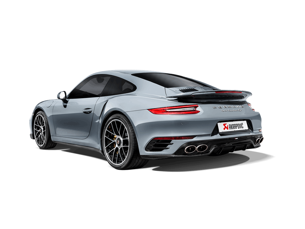 Akrapovič Achter Carbon Fiber Diffuser - Hoogglans PORSCHE 911 TURBO / TURBO S (991.2) 2019