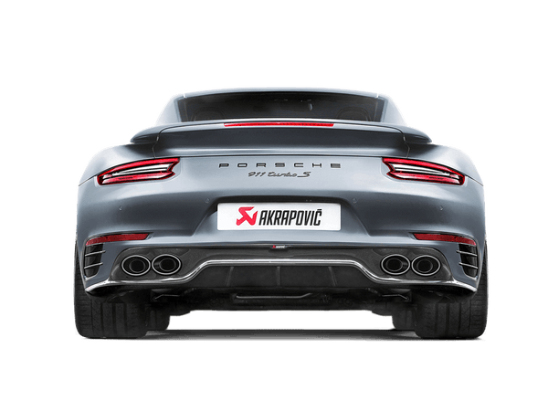 Akrapovič Slip-On Line (Titanium) PORSCHE 911 TURBO / TURBO S (991.2) 2019