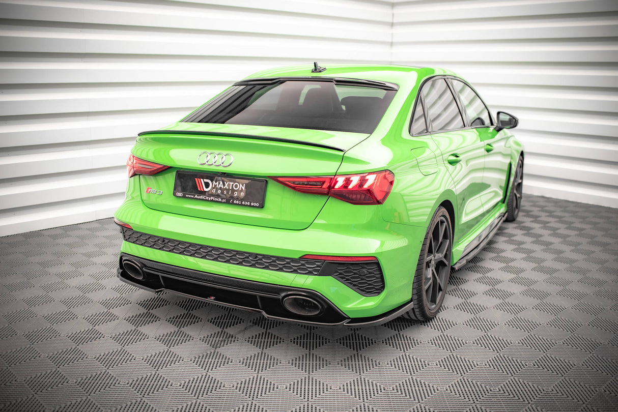 MAXTON CENTRAL REAR SPLITTER AUDI RS3 SEDAN 8Y