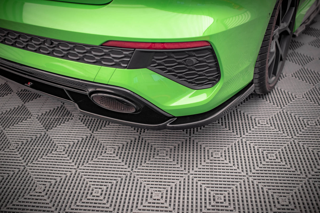 MAXTON CENTRAL REAR SPLITTER AUDI RS3 SEDAN 8Y