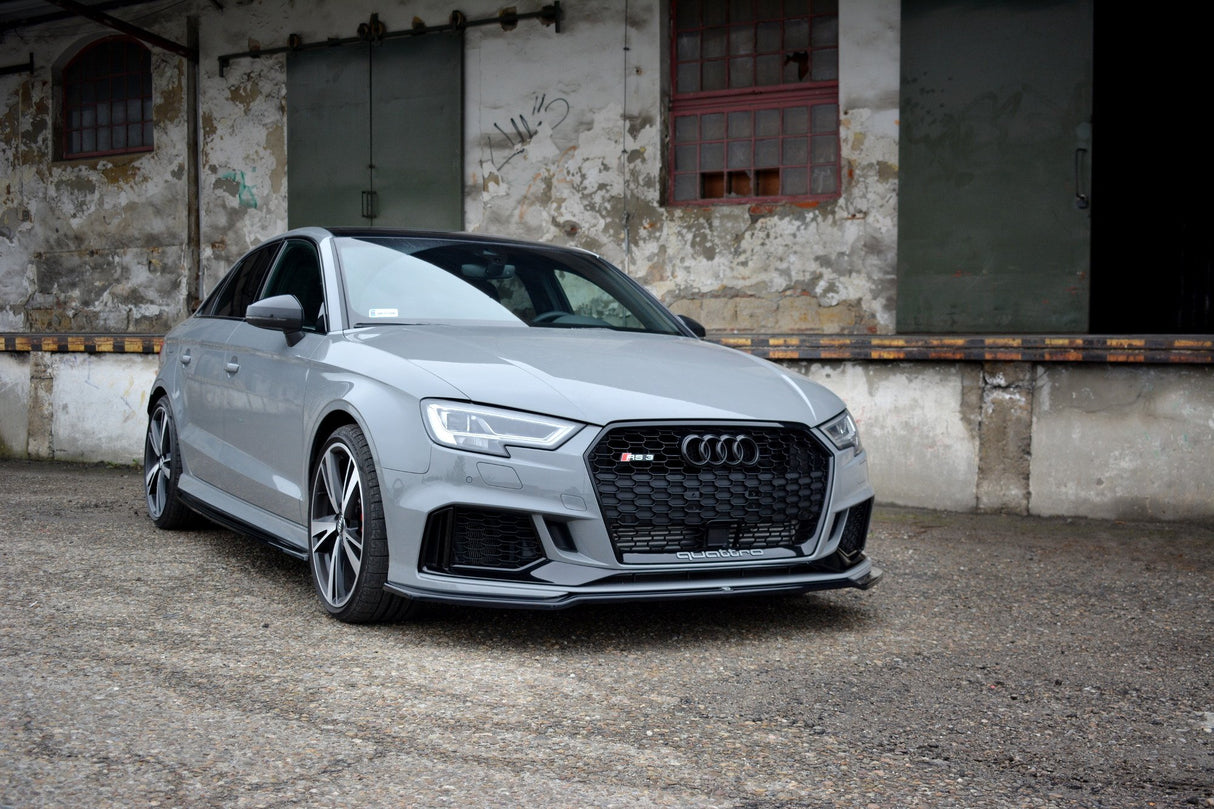 MAXTON FRONT SPLITTER V.2 AUDI RS3 8V FL SEDAN