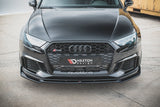 MAXTON FRONT SPLITTER V.3 AUDI RS3 8V FL SPORTBACK