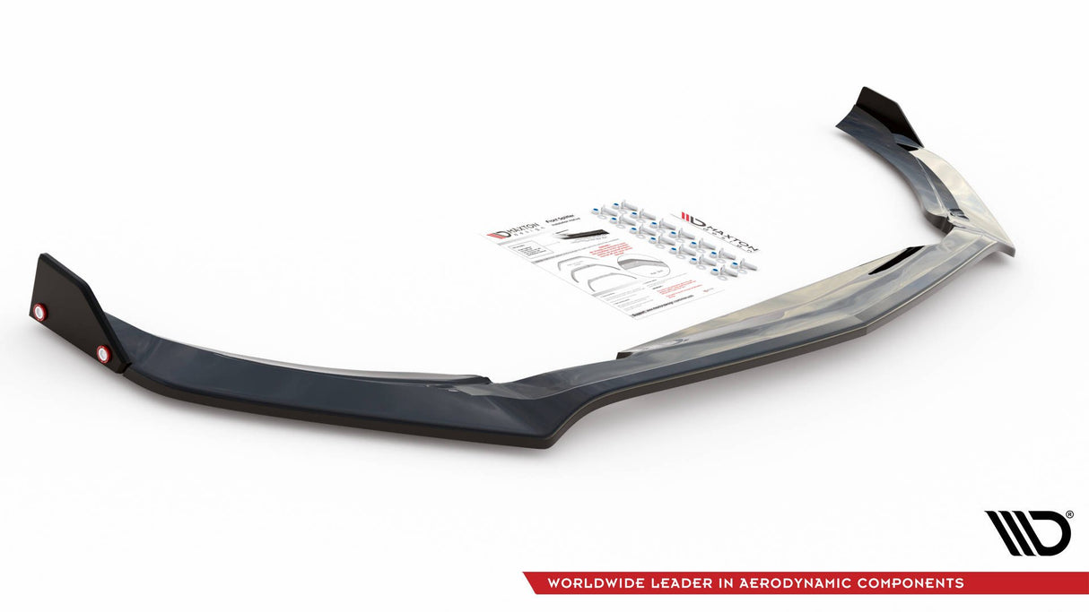 MAXTON FRONT SPLITTER V.3 + FLAPS MERCEDES-AMG A45 S W177