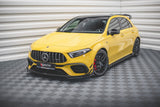 MAXTON FRONT SPLITTER V.3 + FLAPS MERCEDES-AMG A45 S W177
