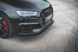 MAXTON FRONT SPLITTER V.4 AUDI RS3 8V FL SPORTBACK