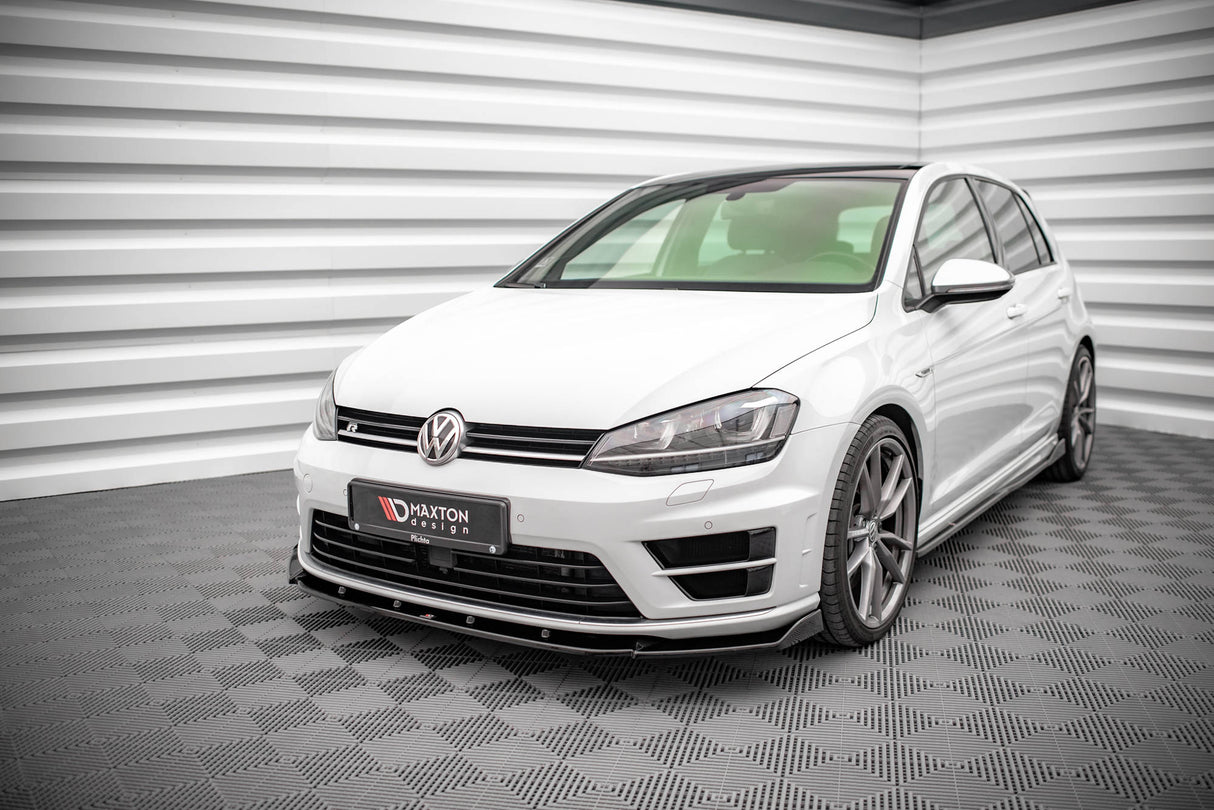 MAXTON FRONT SPLITTER V.4 VOLKSWAGEN GOLF VII R MK7