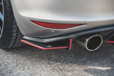 MAXTON RACING DURABILITY REAR SIDE SPLITTERS V.1 VW GOLF VII MK7 GTI